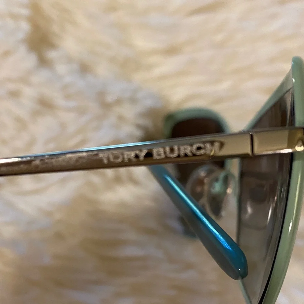 Tory Burch Mint Green Sunglasses - Picture 2 of 8
